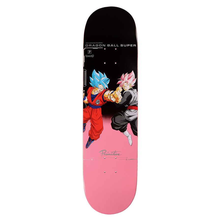 Primitive Skateboarding X Dragon Ball Super Goku Versus Skateboard Deck 8.25'' 